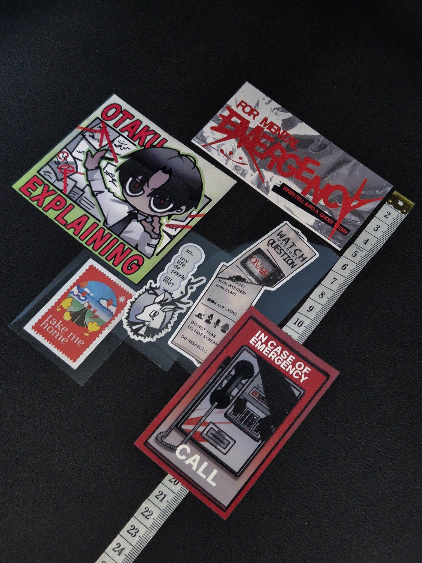 [GSGW] FOR MENTAL EMERGENCY Sticker Bundles_5pieces