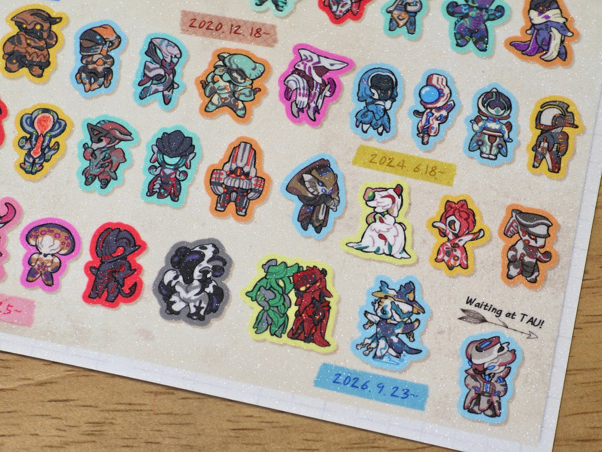 [WF] 67 mini Frames sticker set
