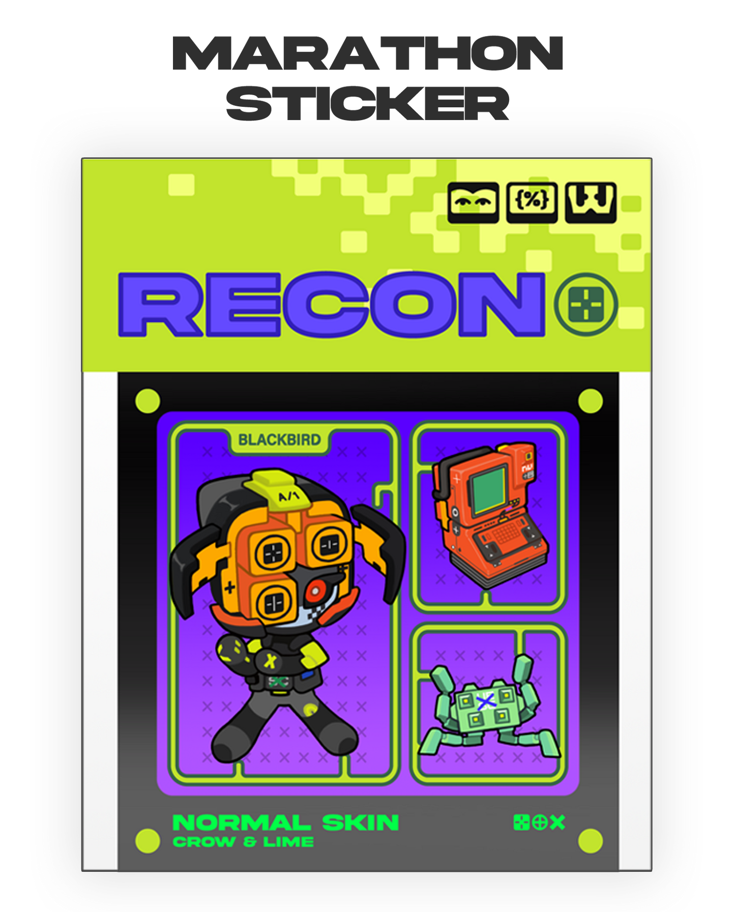 [Marathon] Runner : Sticker_RECON