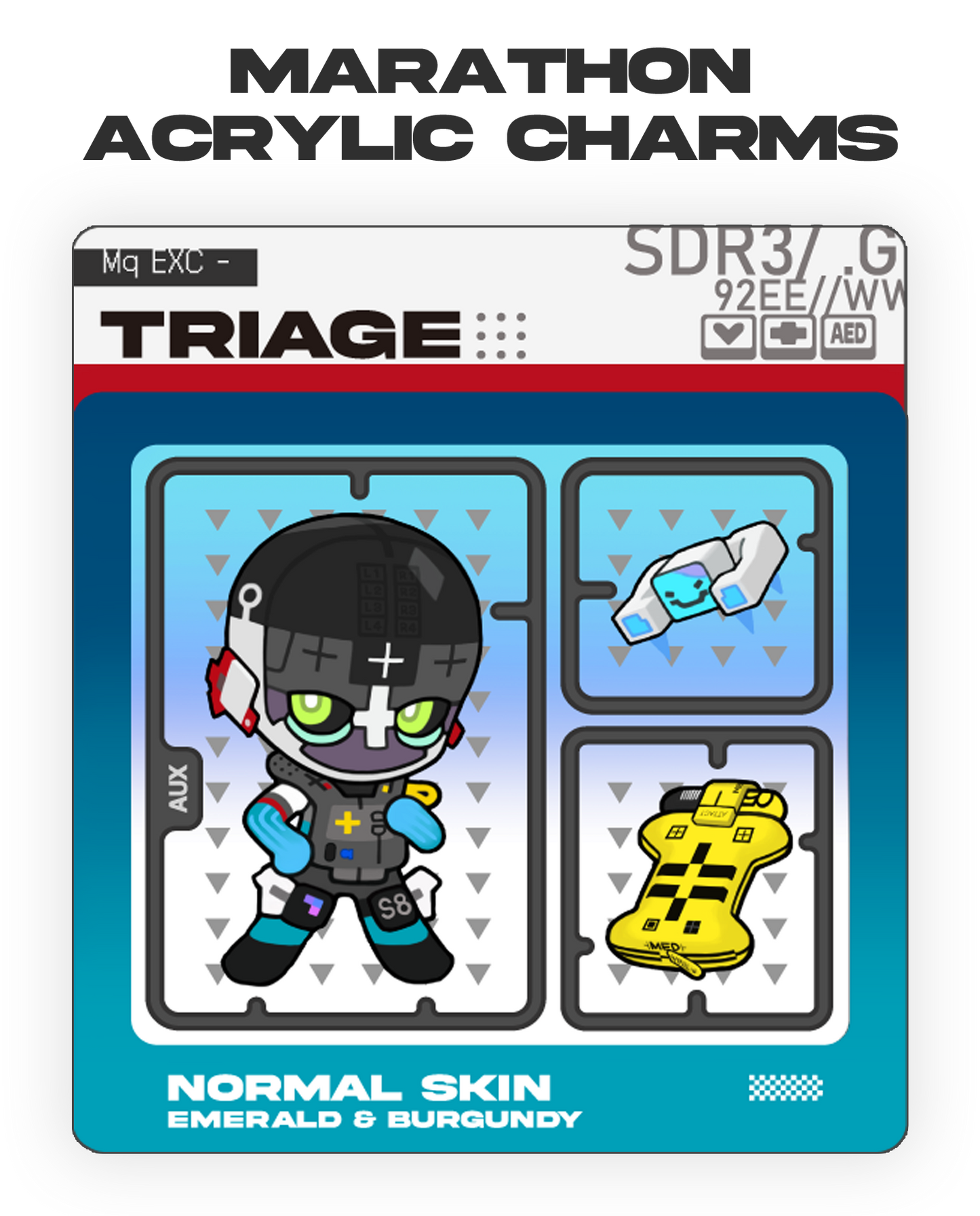 [Marathon] Runner : Acrylic Charms_TRIAGE