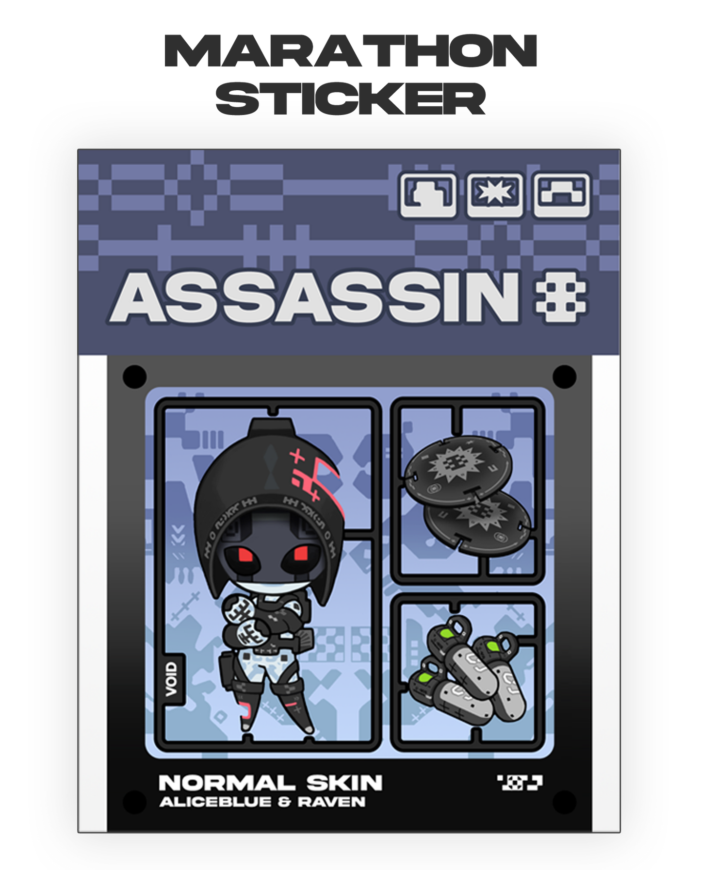 [Marathon] Runner : Sticker_ASSASSIN