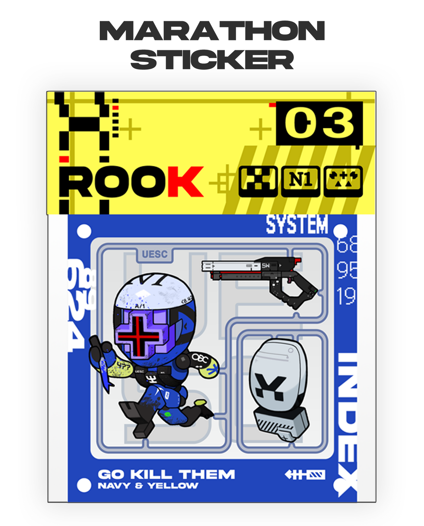 [Marathon] Runner : Sticker_ROOK