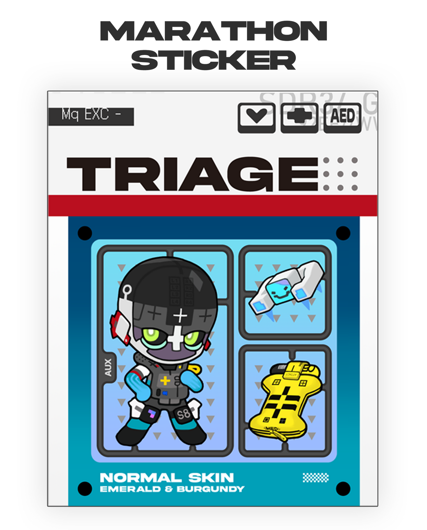 [Marathon] Runner : Sticker_TRIAGE