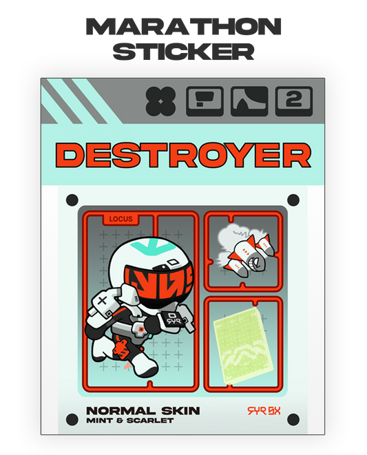 [Marathon] Runner : Sticker_DESTROYER