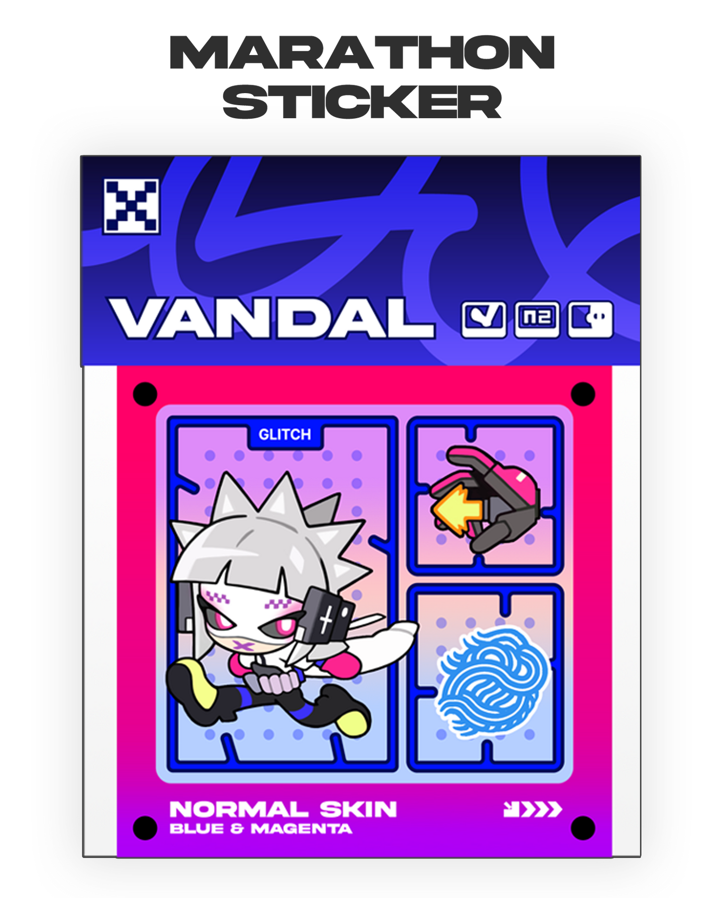 [Marathon] Runner : Sticker_VANDAL