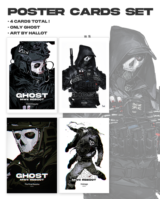 [CoD] Ghost Poster cards set