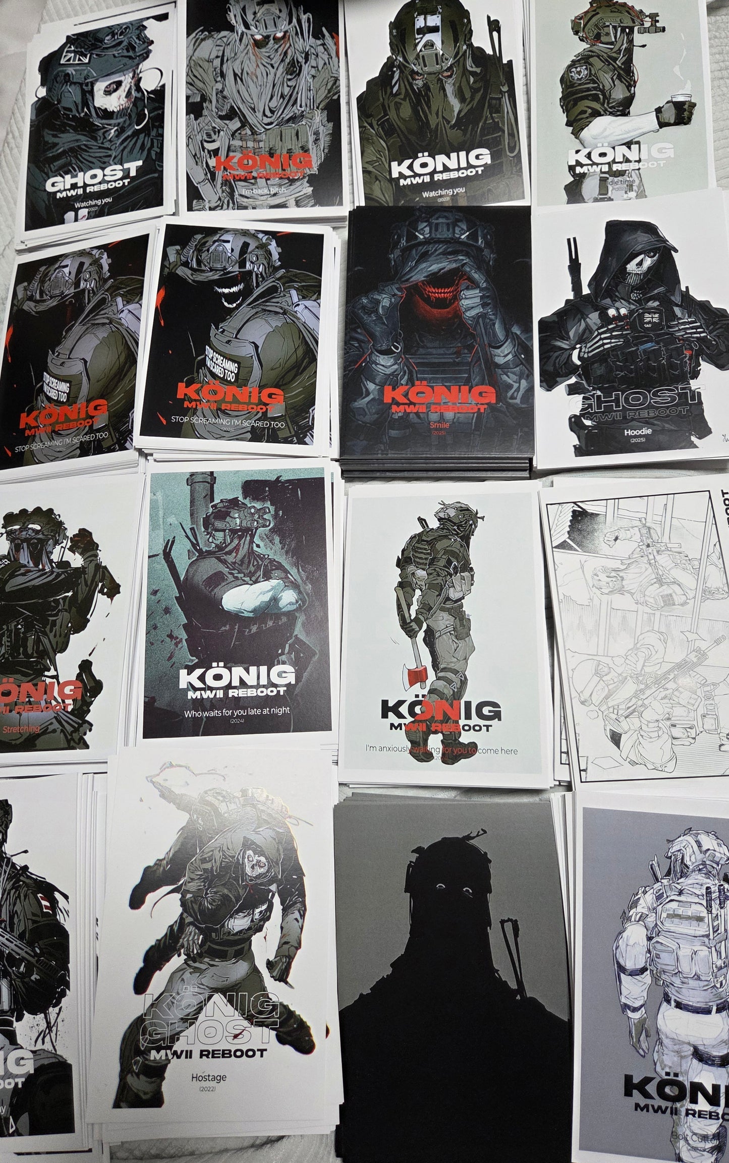 CoD Poster cards (König)