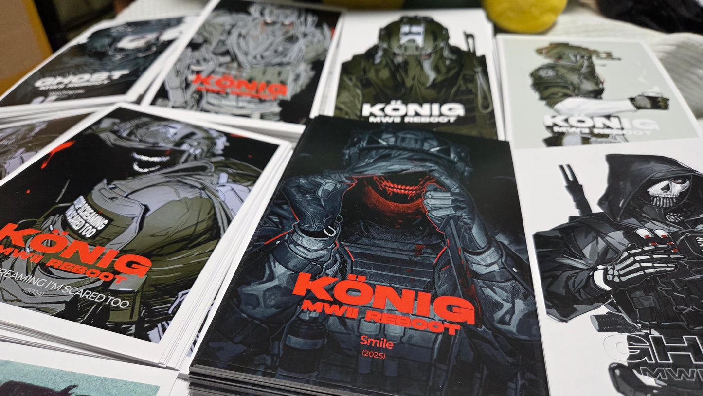 CoD Poster cards (König)
