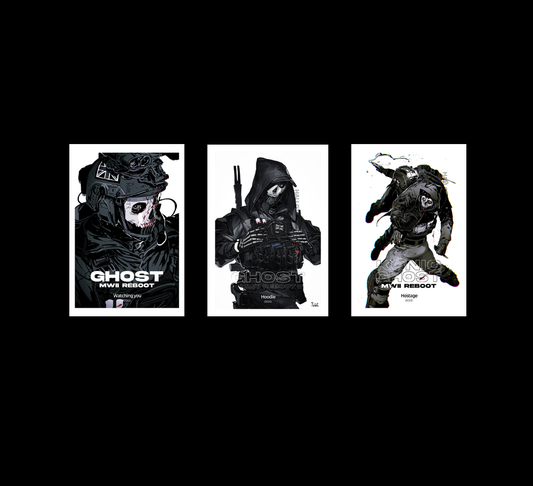 CoD Poster cards (Ghost)