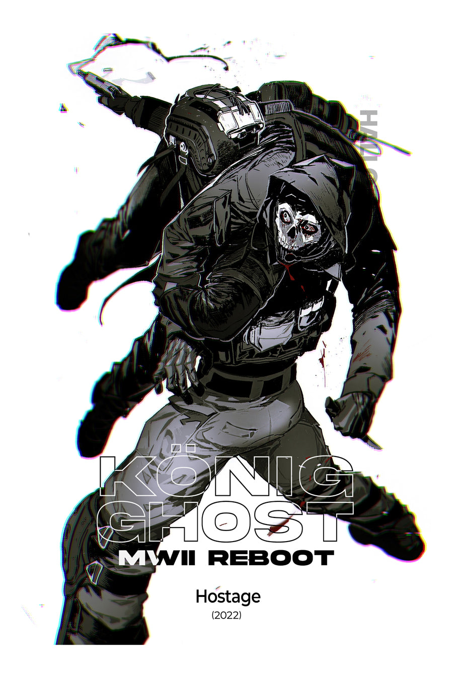 [CoD] Poster cards set (König + Ghost)