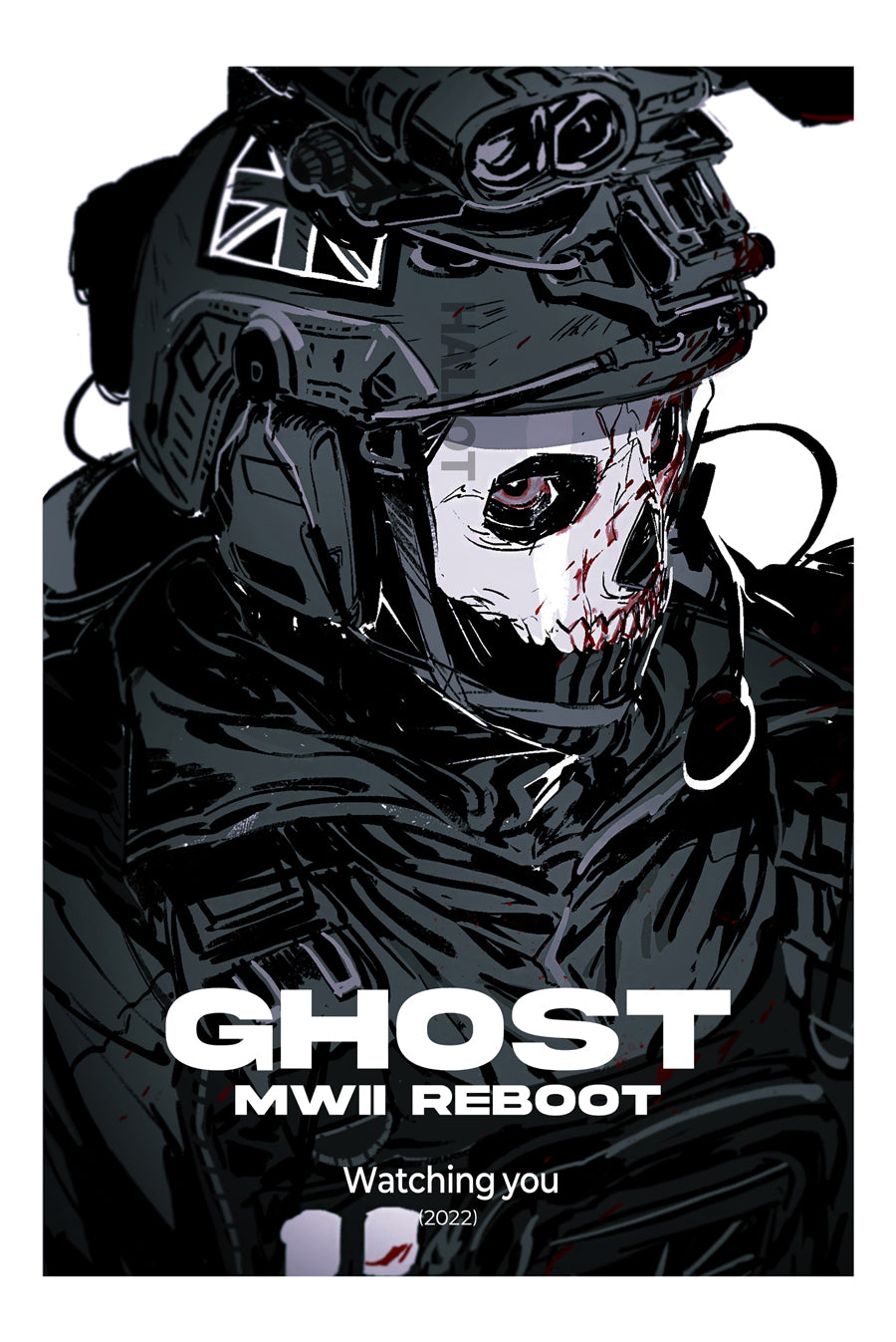 CoD Poster cards (Ghost)