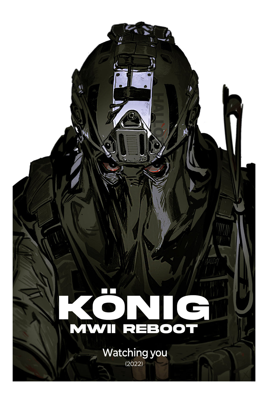 [CoD] Poster cards set (König + Ghost)