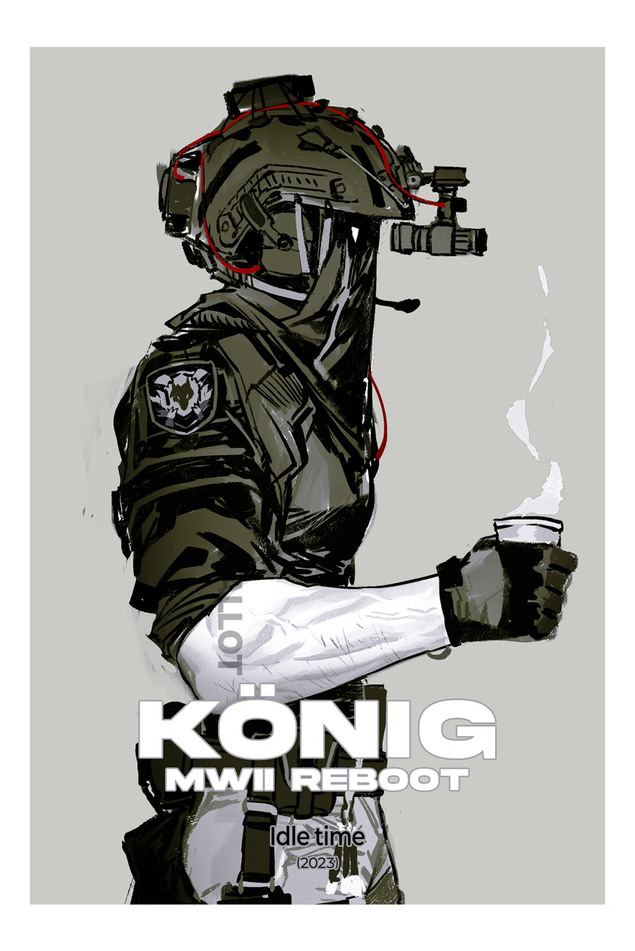 [CoD] Poster cards set (König + Ghost)